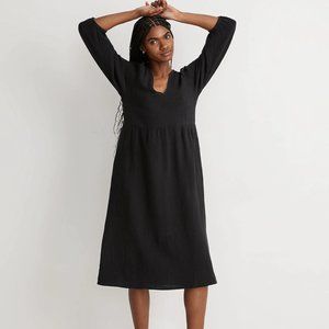 Lightspun V-Neck Midi Dress